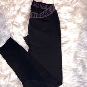 GYMSHARK flex leggings black NWOT
